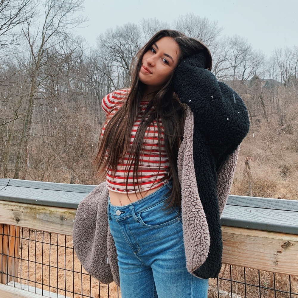 Urban Outfitters Reversible Sherpa Jacket